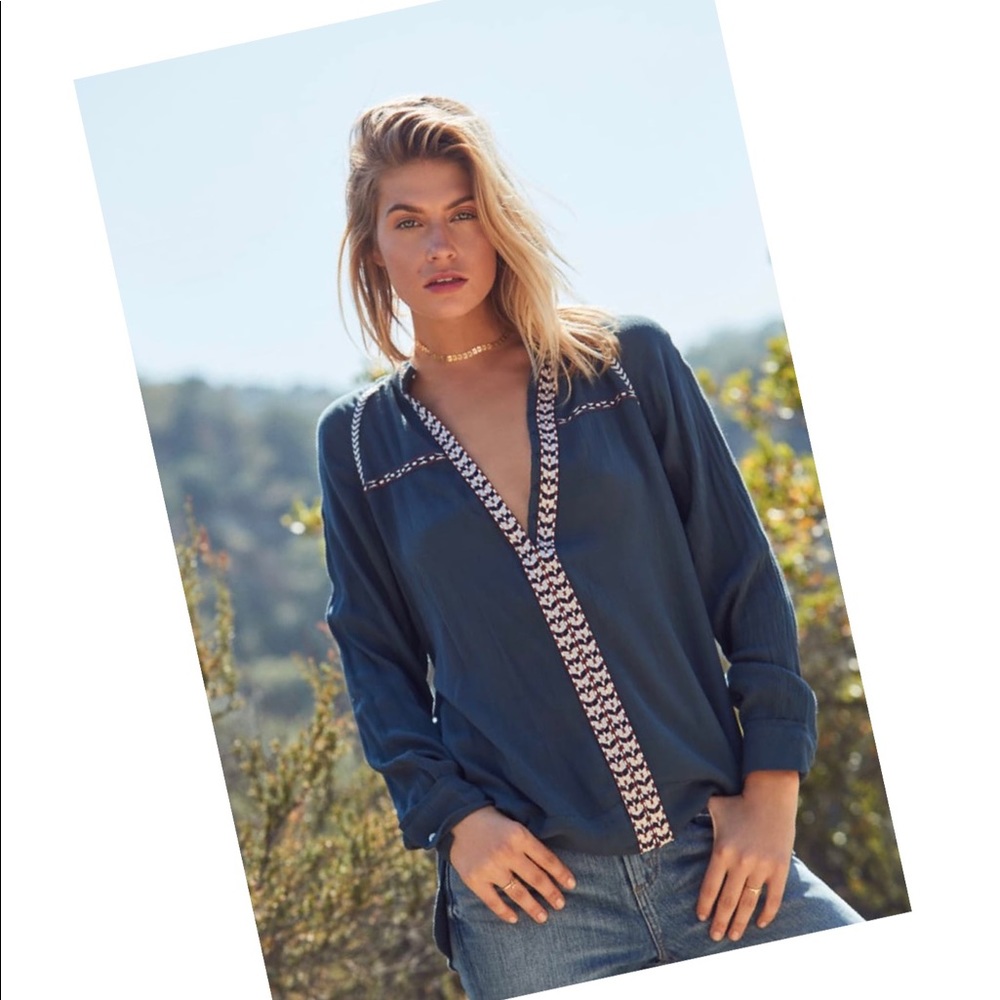 Modern bohemian Tunic Blouse